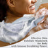 myHomeBody Exfoliating Washcloths Set of 2, Sky Blue Loofah Exfoliating Body Scrubber for Showering
