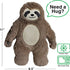 GAMAGO Sloth Heating Pad & Pillow, Microwavable Heat Pack for Cramps, Aches & Anxiety Relief