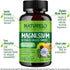 NATURELO Magnesium Glycinate Supplement - 240 Capsules, 200 mg Glycinate Chelate with Organic Vegetables for Sleep &