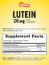 Lutein 20mg | 30 Softgels | with Zeaxanthin | Non-GMO and Gluten Free Supplement | by Sundance