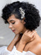 SWEETV Bride Silver Wedding Hair Comb, Crystal Hair Accessories with Rhinestone Bridal Hair Clip