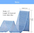 YAMA Burlap Wired Ribbon, Baby Blue, 2-1/2 inch x 20 Yards, for Crafts, Wreath, Bow Making, Gift Wrapping, Christmas and Home Decoration by YAMA