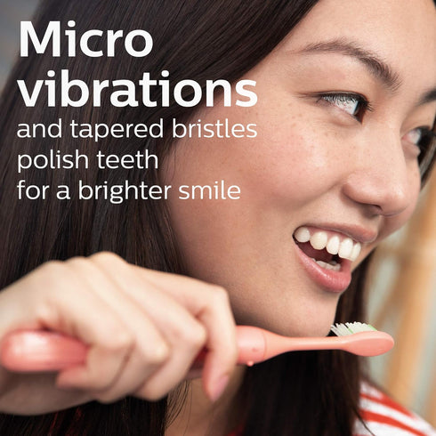 HY1100/01 Philips Sonicare Battery Toothbrush, Miami Coral
