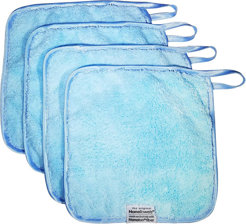 Life Miracle 4-Pack (8x8, Nano Towels - Amazing Eco Fabric That Cleans Virtually Any Surface with Only Water. No More