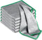 Glass Polishing Cloth: Streak-Free Miracle Cleaning Cloth, Lint-Free Microfiber Rags, Pack of 6, 12" x 12"