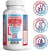 Iron Repair Plus Natural Iron Supplement - Best Absorption for Women, Men, Teens & Pregnancy with Methylated B-12, 90