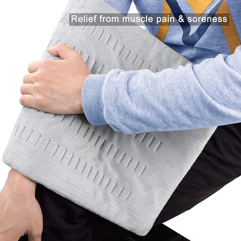 ZXU 12 24 with3 Setting, Heating Pad for Back Pain and Cramps Relief, x Ultra Soft Hot Heated Pad Heat Moist Heat