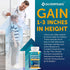 Growth Capsules to Grow Taller - Height Growth Maximizer with Calcium for Bone Strength, Natural Get Taller Supplement