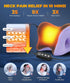 ULAIYO Graphene Magnetic Neck Stretcher for Deeper Pain Relief, Instant Heating Pad Cervical Traction Device Pillow