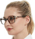 OCCI CHIARI Stylish Reading Glasses Women 1.0, 1.5, 2.0, 2.5, 3.0, 3.5, 4.0, 5.0, 6.0 (Leopard, 1.0)
