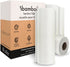 6 Rolls of Bamboo Reusable Paper Towels, Heavy Duty & Super Absorbent, Ecofriendly Machine Washable, 20 Sheets