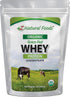 Z Natural Foods Organic Grass-Fed Whey Protein Powder, Nutrient Rich, Unflavoured & Hormone Free Protein Powder, Great