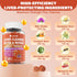Liver Cleanse Detox & Repair Gummies with Milk Thistle 1500mg, 18-IN-1 Liver Health Supplement with Berberine and