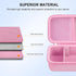 Pink Carrying Case for iHealth Track Smart Upper Arm Blood Pressure Monitor, Wireless Bluetooth Monitor Storage Holder