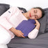 samply Hot Water Bottle with Knitted Cover, 2L for Hot and Cold Compress, Ideal for Menstrual Cramps, Purple