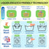 SCENT-32 Travel Laundry Detergent Sheets, Liquidless Washer Sheet, Eco Friendly Laundry Sheets Detergent