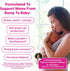 Gummy 60 Gummies Pink Stork Fertility + Prenatal + Postnatal Vitamins Full Motherhood Journey Support Multivitamin