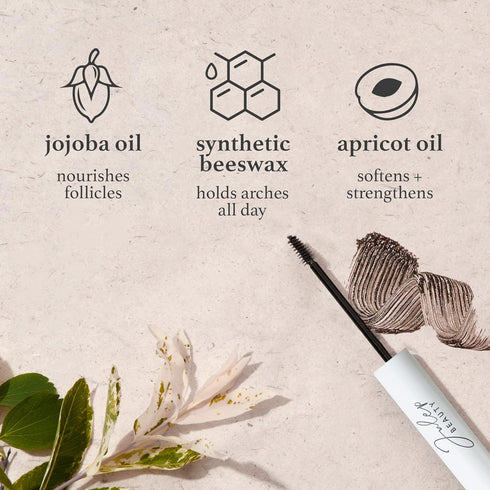 Julep Brow 101 Sculpting Pencil & Tinted Brow Gel Set, Dual-Ended Eyebrow Tool for Perfectly Defined Medium Brown Brows