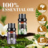 Set, 20 10ML Natural Essential Oils Gift x Essential Oil for Diffuser, Humidifiers, Skin Care, Massage, Fragrance Oil