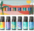 Folkulture Essential Oils for Diffuser - Set of 6 Fragrance Oils for Home, Oil Diffuser Essential Oils