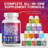 Clean Nutraceuticals Nattokinase 4000 FU with Serrapeptase, Bromelain & Papaya Enzymes, 120 Capsules