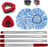 Set 2-Tank Set Spin Mop Handle,Mop Heads Replacements,Scrubber Mop Head and Mop Base Combo Compatible with Ocedar