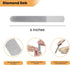 Stellmacher Toenail Clippers, Professional Nail Care Kit with Stainless Steel Nail Clipper, 4 Pieces Manicure &