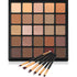 Nude Neutral Eyeshadow Palette, Long Lasting Blendable Matte and Shimmer Eye Shadows with Makeup Brushes Set