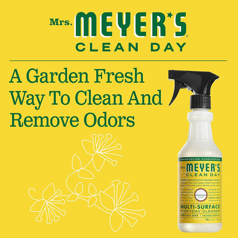Set, 3 Mrs. MEYER'S Kitchen Dish Soap, Hand Soap, and Multi-Surface Cleaner, CT (Honeysuckle)