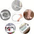 Drain Snake, Clog Remover - Gutter Cleaning Tools for Toilet, Shower, Kitchen, Bathroom, Flexible Grabber Claw Pick Up