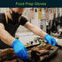 Blue Gloves Disposable Latex Free - 50 Count Medical Grade Surgical Gloves, Powder Free Nitrile, Medium