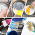 9 Pack Biodegradable Natural Kitchen Sponge, Compostable Cellulose and Coconut Walnut Scrubber