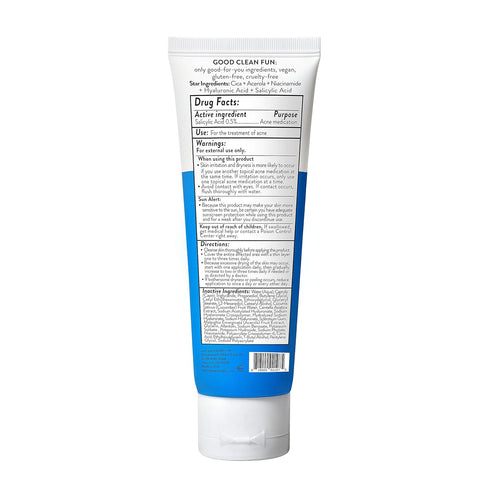 Peach Slices Acne Oil-Free Moisturizer, 2.8 oz with Satin Matte Finish, 0.5% Salicylic Acid