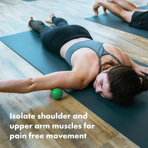 rodo 2-in-1 Roller (Medium) - Ideal for Trigger Point Therapy, Yoga, Myofascial Release, Pain Relief