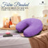 LONDON LINENS Pack of 4 - Premium Extra Thick 100% Cotton Flannel Massage Tables Face Cradle Covers, Lilac