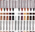 SEISSO 12 Colors Furniture Repair Kit - Touch-up Markers and Wood Fillers for Stains, Scratches, Upgrade Furniture Kit