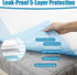 Warmify 10 Count 30" 36" Disposable Bed Pads x for Adults, Kids & Pets Super Absorbent Chucks Pads with Waterproof