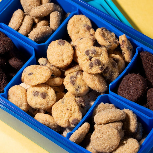 Pack 6.75oz 3-Pack HighKey Cookies Variety - Low Carb No Added Sugar Chocolate Chip Cookie, Snickerdoodle, Brownie