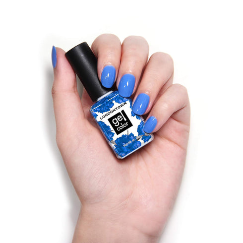 LONDONTOWN UV/LED Gel Nail Color, Nail Lacquer, Shades of Blue, Vegan, Cruelty Free