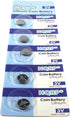 HQRP 5-Pack CR1025 3V Lithium Coin Cell Battery Compatible with TIMEX Indiglo Watches