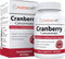 #1 Cranberry Extract Supplement for Bladder & Urinary Tract Support | 12,600 mg Fresh Cranberries, 60 Softgels