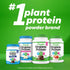 Orgain Organic Vegan Protein Powder, Vanilla Bean - 21g Plant Based Protein, 4g Prebiotic Fiber, 1.02 lb