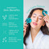 Ice Globes for Face, Freezer Safe Facial Globes for Daily Beauty Routines, Pink Face Roller to Tighten Skin