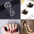 LPBeads 3456 Pieces Nail Crystals AB Nail Art Rhinestones Round Beads Flatback Glass Charms Gems Stones for Nails