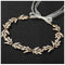 SWEETV Leaf Wedding Headpieces - Gold Bridal Headband with Rhinestones for Bride and Flower Girl