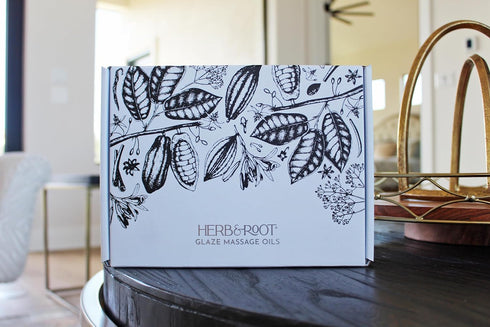 Set) Herb & Root Massage Oils (Gift