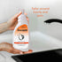 Homesolv Enzyme Drain Cleaner & Build Up Remover (Citra Drain), Valencia Orange, 22 Fluid Ounces, Pack of 6