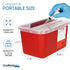 Oakridge Products Large Sharps Container for Home Use, 1 Gallon (3-Pack), Biohazard Needle Disposal