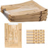 Kandishiex 100Pcs Packaging Packaging US Bread Bags Paper with Window Brown Paper Bread Bags Food Grade Bread Paper