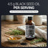 Immune 4 oz Dr. Berg Black Seed Oil Organic Cold Pressed Pure Nigella Sativa Black Cumin Oil USDA Organic, Halal, Vegan